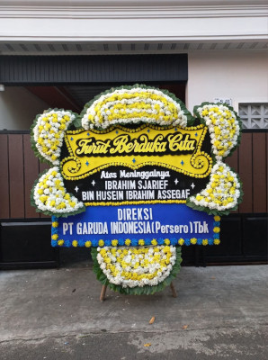 Papan Bunga Duka di Layana Indah