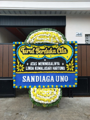 Papan Bunga Duka di Layana Indah